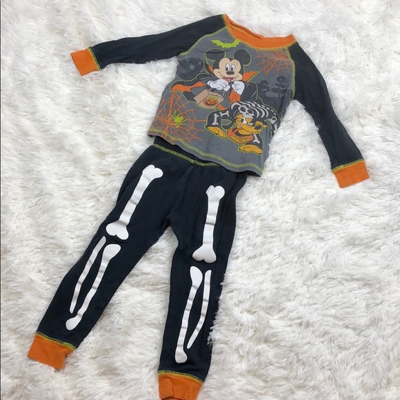 Disney Other - DISNEY Halloween MICKEY MOUSE Pajamas